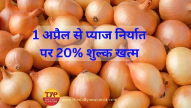 Onion: केंद्र ने 1 अप्रैल 2025 से प्याज निर्यात पर 20% शुल्क हटाया