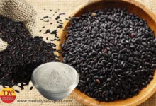 black wheat, black rice